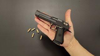 Best Mini Desert Eagle Shell Ejection Toy Gun 2024 - Alloy Army Pistol