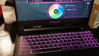 Gigabyte G5, how to change keyboard color