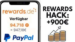 Rewards.de HACK 900€+ Online Geld verdienen rewards.de Test Erfahrungen 2024