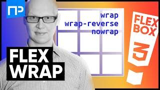 Обёртка (flex-wrap) элементов в Flexbox