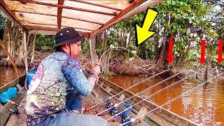 GANASS‼️Bertubi-tubi Saya Diserbu Udang Babon Pas Di Sarangnya