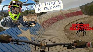 Mountain Biking the Only DH Trails in Texas | Spider Mountain