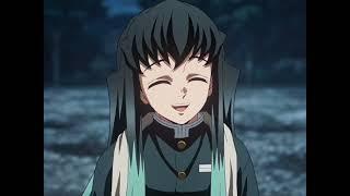 tokito smiling  (tanjiro effect ) || demon slayer || kimetsu no yaiba