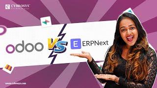 Compare Odoo vs ERPNext | ERP Comparison