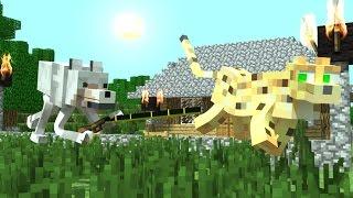 The Adventures of the Wolf and the Ocelot (Minecraft Animation)