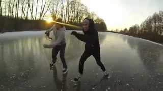 Skating   down the river Spassk-Ryazansky