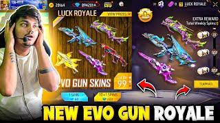 Free Fire Evo Guns Skin Royale I Got All Rare Skins in 11,000 Diamonds -Garena Free Fire