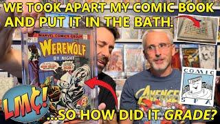 I Gave My Expensive New Comic Book a BATH then Sent it to CGC… A Comic Cleaning Story and UNBOXING!