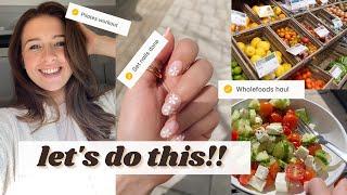 GET IT ALL DONE WITH ME UK | productive vlog 2022 | working out, grocery haul, home organisation