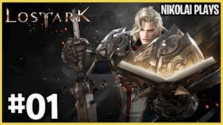 Nikolai plays: Lost Ark - Paladin #01  | gameplay walkthrough no commentary full game