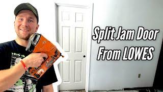 LOWES Split Jam Door Install.  WINNI DIY Vlog 021