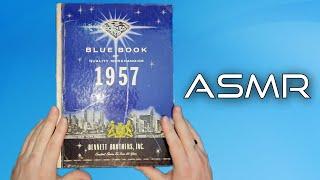 ASMR - Reading Through a Blue Book from 1957