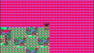 Teleporting in the Earthbound debug menu does this!?