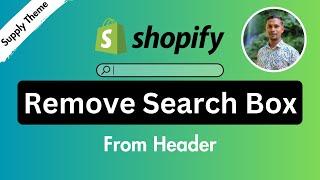 How to Remove Search Box from Header In Supply Theme  Supply Theme Customization