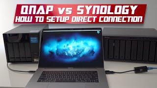 How to Connect a Synology NAS to a QNAP NAS | Directly with SMB