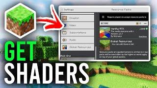 How To Get Shaders On Minecraft Bedrock - Full Guide