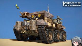 This Evil Wall-E is an Armed Salvage Tank, Space Engineers