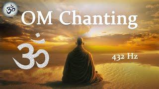 OM Chanting, 432 Hz, löscht alle negative Energie aus, Klangschalen, Meditationsmusik, Heilung