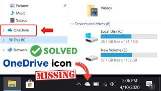 How to Fix OneDrive icon missing from Taskbar and File Explorer