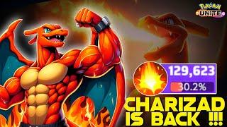 CHARIZARD : THE SOLO QUEUE BURNER IS BACK WITH NEW BUILD  | POKEMON UNITE