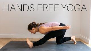 30 MIN HANDS FREE YOGA | Vinyasa Flow For Wrist & Shoulder Injury