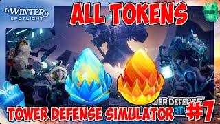 Winter Spotlight #7 - Tower Defense Simulator All Tokens [ROBLOX]