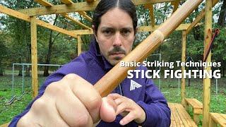 Basic Strikes of Kali Stick Fighting - Escrima Arnis Sticks