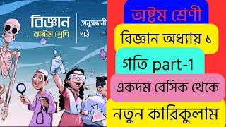 Part-1 | গতি | Class 8 science onusondhan chapter 1 2024 | বিজ্ঞান ৮ম শ্রেণী ১ম অধ্যায়