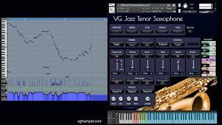 VG Tenor Saxophone sound library for Kontakt. Articulations, effects, keyswitches, aftertouch.