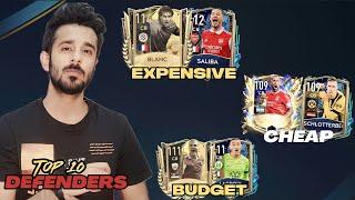 TOP 10 CHEAP , BUDGET & OVERALL DEFENDERS & BEST CB PAIRS IN FIFA MOBILE 23