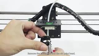 Anycubic I3 Mega printhead replace