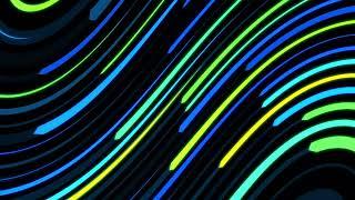 1Hour of Animated MultiColored 4k Line Pattern Background | Abstract vector pattern |UHD Screensaver