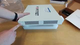 [On site] Unboxing and overview of FortiGate 200F