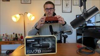 HOLY 450$ MICROPHONE | Shure SM7B Unboxing (+ Scarlett Focusrite 2i2)