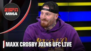 Maxx Crosby says Dana White jokes about me being heavyweight champ in 2030 | UFC Live