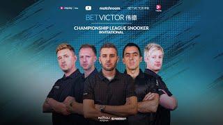 WATCH LIVE | 2025 BetVictor Championship League Snooker Invitational Edition | Table 1