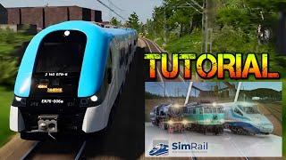 SimRail - The Railway Simulator - Tutorial Start up Gameplay PC Steam 4K