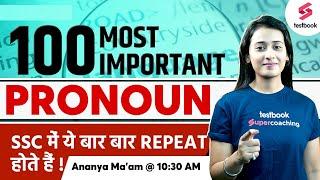 Pronoun For SSC | English | SSC CHSL | MTS English 2023 | SSC English By Ananya Ma'am