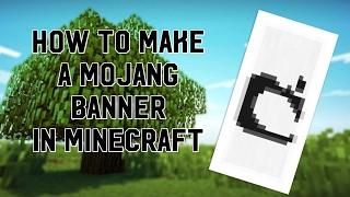 How to make a Mojang Banner in Minecraft