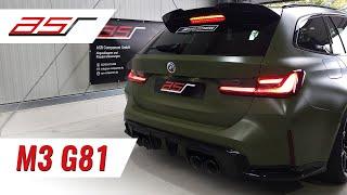 BMW M3 Competition G81 - Maximaler Sound - Klappensteuerung CB2 - asr component