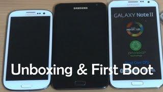 Samsung Galaxy Note 2 (Note II GT-N7100) - First Look and Unboxing (India) - Cursed4Eva.com