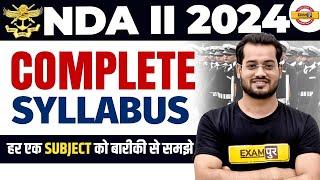 NDA 2 2024 || COMPLETE SYLLABUS || BY VIVEK RAI SIR