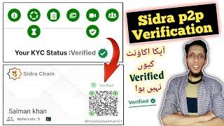 Sidra Chain P2p Verification | Sidra Bank New Update