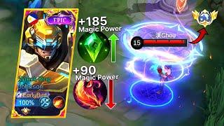 Johnson Mage WITH NEW BUFFED HOLY CRYSTAL DAMAGE IS ABSOLUTELY INSANE!  ~ Mobile Legends: Bang Bang