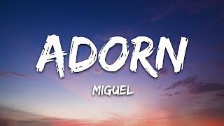 Miguel - Adorn (Lyrics)