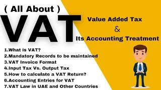 All About VAT & Its Accounting Treatment | Value Added Tax | Accountant Training Series 27 | By MAS