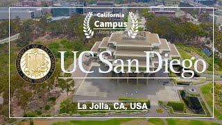 USA- UC San Diego | University of California Campus Tour | Most Beautiful Libraries | 4K60p Drone