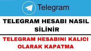 Telegram Hesap Silme - Telegram Hesabı Nasıl Silinir - Kesin Çözüm