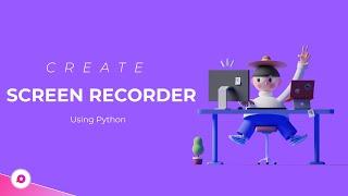 Build a Screen Recorder using Python & Proxlight Designer | Modern GUI | Tkinter Projects 