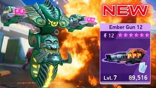 NEW WEAPON Ember Gun 12 with Killshot Surge - Mech Arena